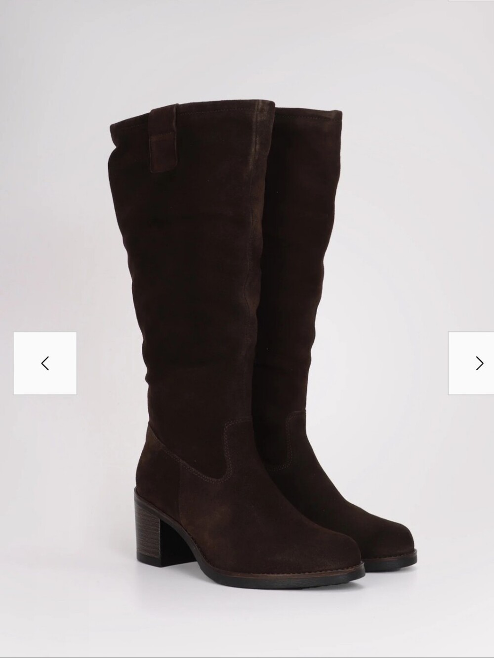 Pajar Denver Tall Suede Boots Brown NWT 8 Chunky Boho Pull On Winter